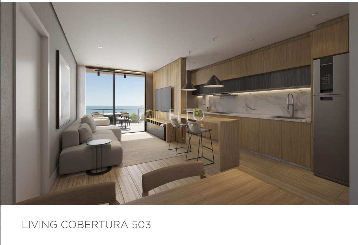 Cobertura à venda com vista mar, com 2 quartos, 105,90m², 200m do mar!